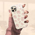 Custom Initials Tropical Monstera Leaves iPhone Case